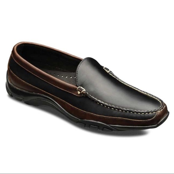 💛 Allen Edmonds Boulder Leather Driver Loafers - Picture 2 of 11